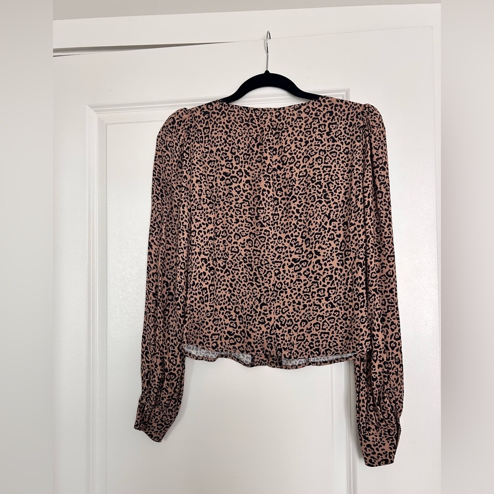 Reformation Leopard Print Top - Picture 3 of 3